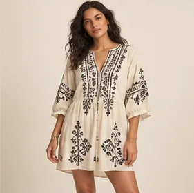 Serene Draped Dress